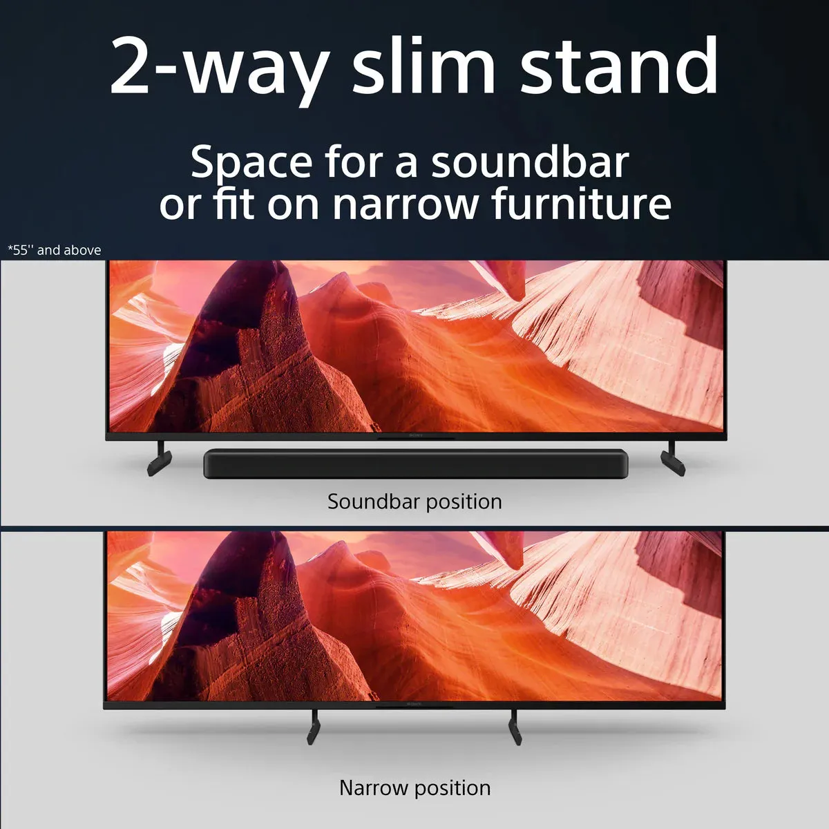 Sony KD85X80LU 85 Inch Bravia TV With HTA3000 3.1 channel Dolby Atmos Soundbar
