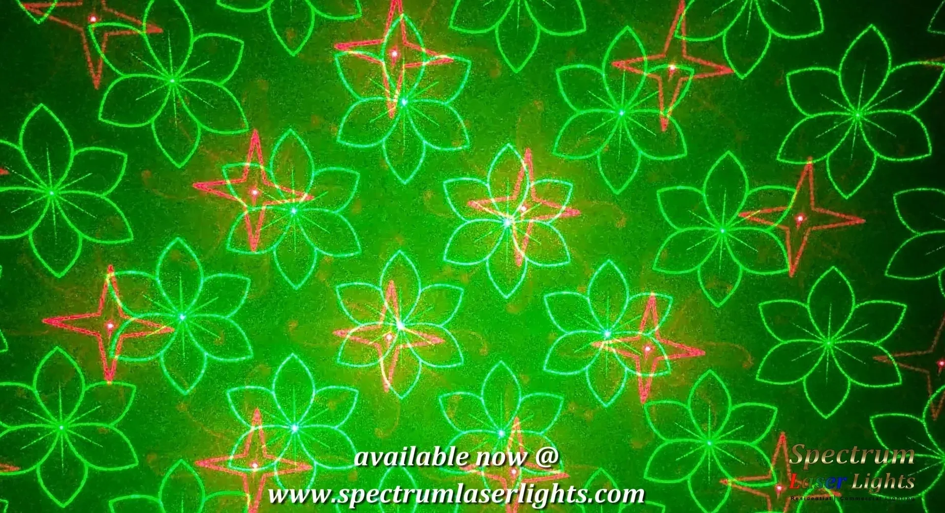 Spectrum Kaleidoscope Multi-Pattern Red, Green Blue Laser Light (SL-44)