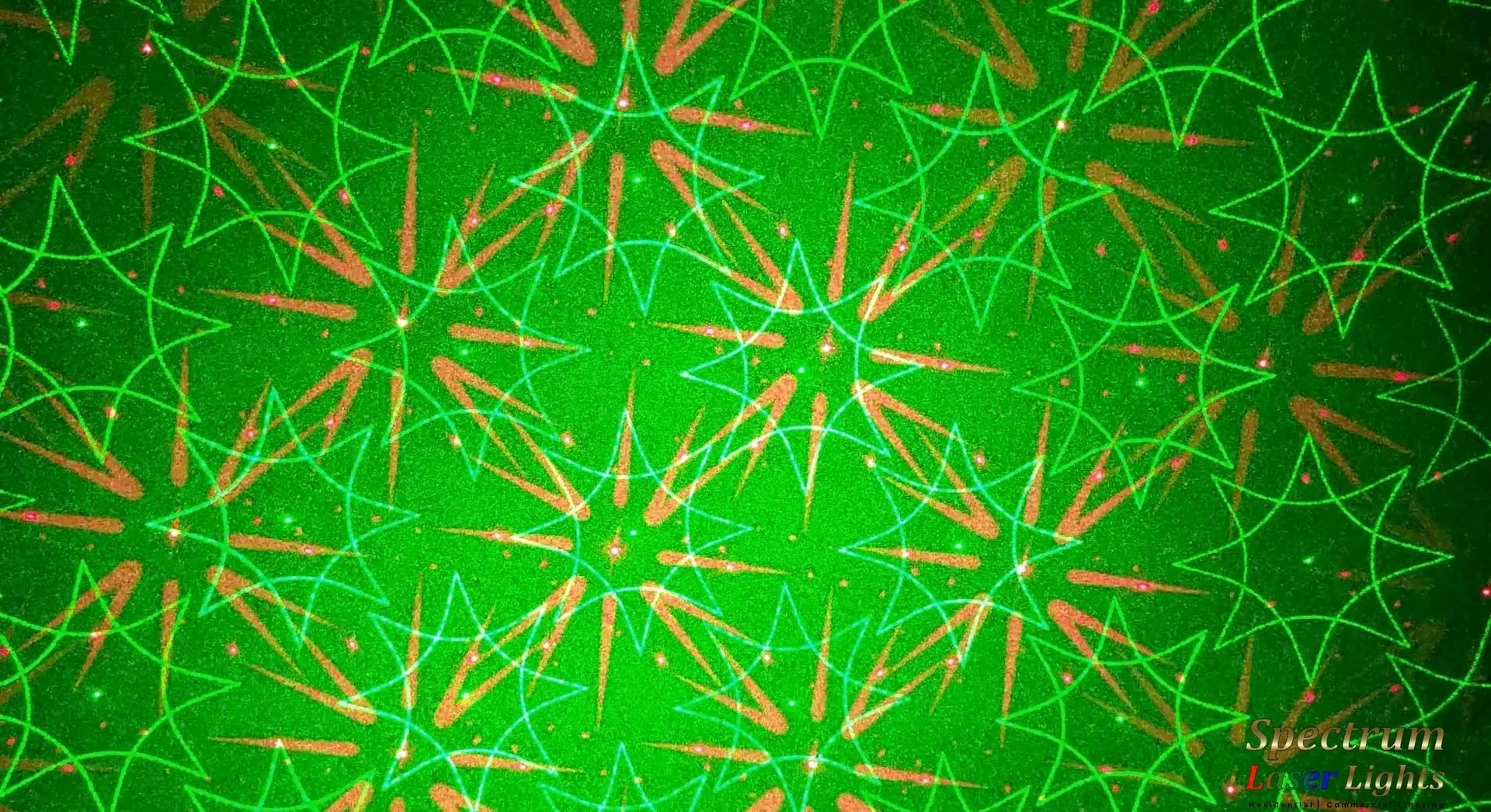 Spectrum Kaleidoscope Multi-Pattern Red, Green Blue Laser Light (SL-44)