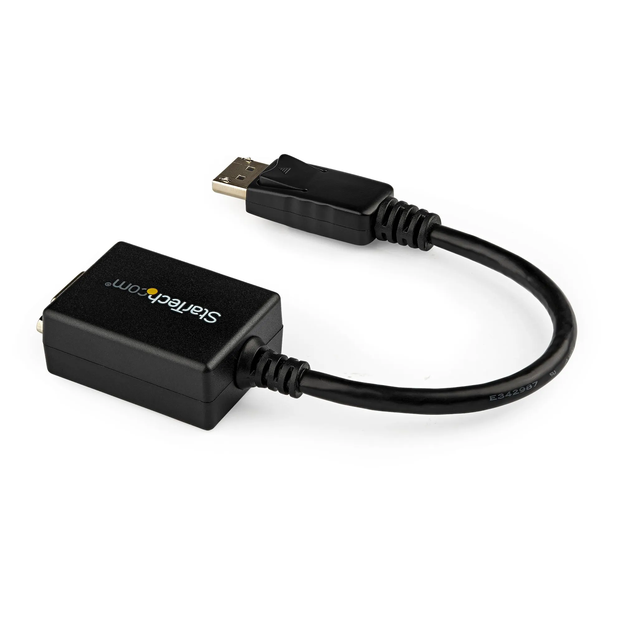 Startech.com DisplayPort to VGA Adapter, Active DP to VGA, DP Certified