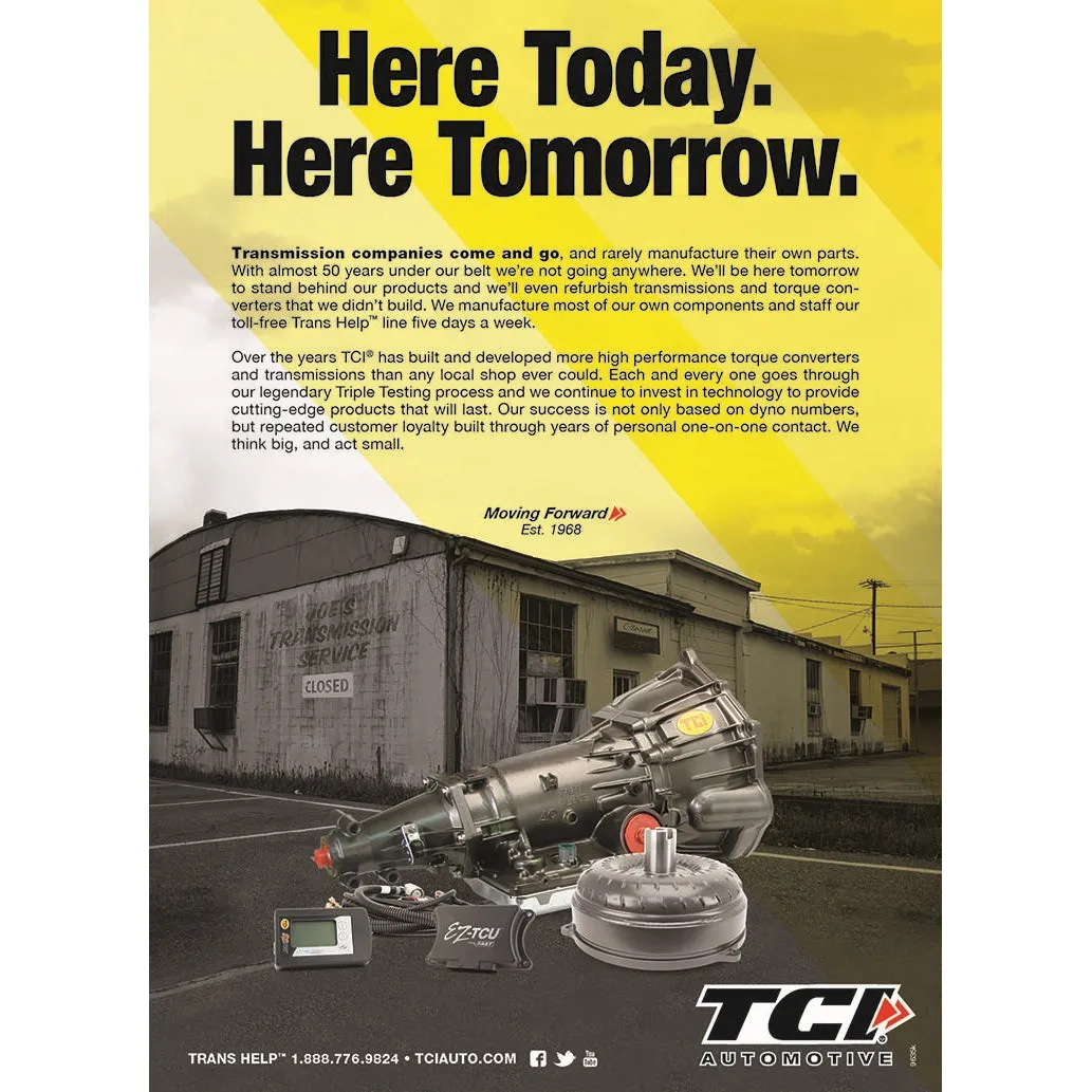 TCI 383-440 Chrysler to Chevy Transmission Adapter Kit 8-Hole
