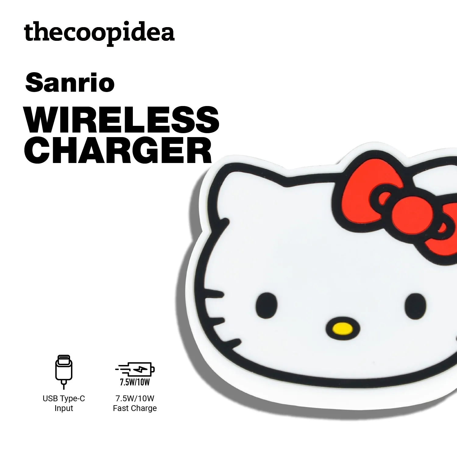thecoopidea x Sanrio Hello Kitty My Melody Little Twin Stars Wireless Charging Pad Limited Edition