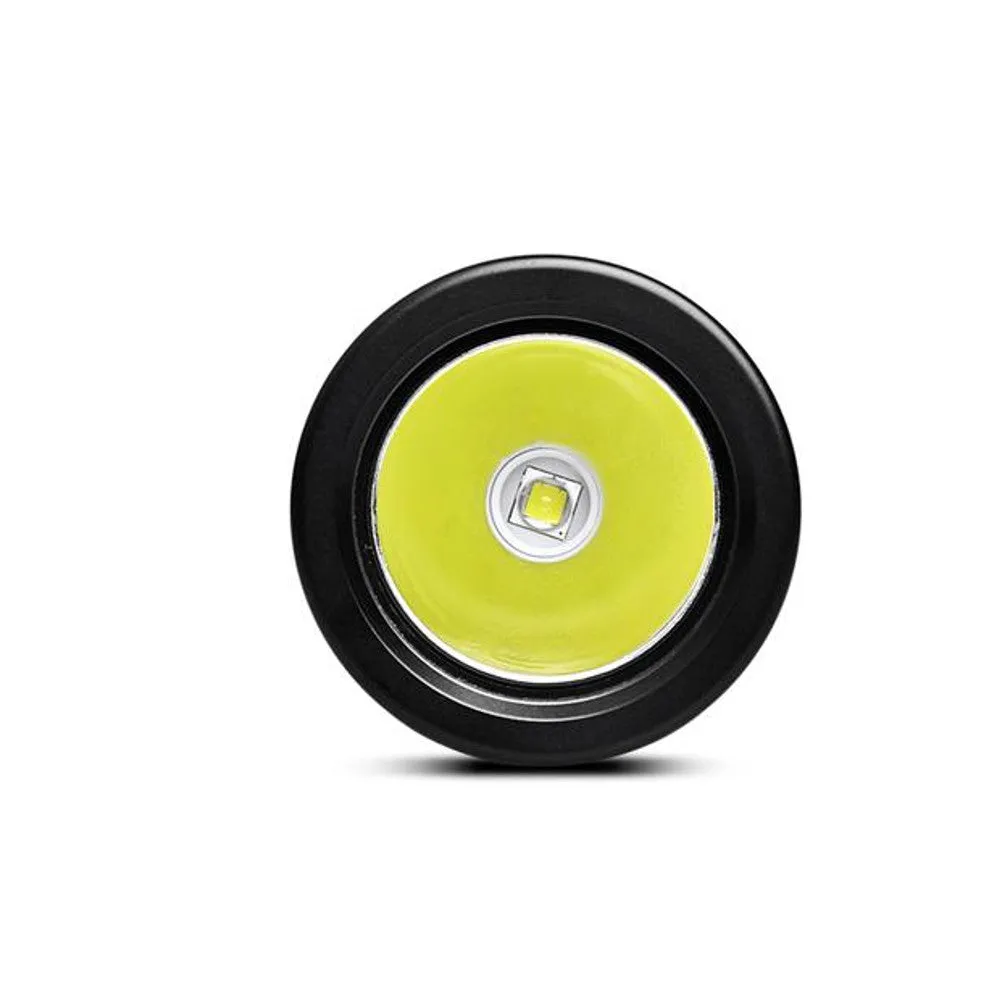 Used Orcatorch D550 Lightweight Tail Magnetic Switch Diving Light (Only Light and One Battery Included)