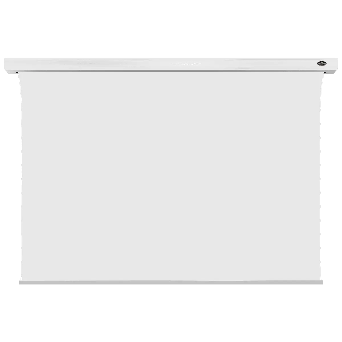 VIVIDSTORM White Cinema Perforated Slimline Motorized Tension Projector screen