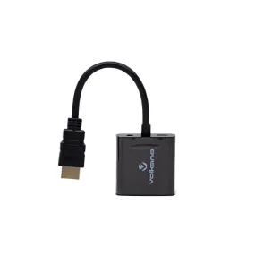 VK-20045-BK Volkano Annex Series HDMI To Vga Adaptor With Audio