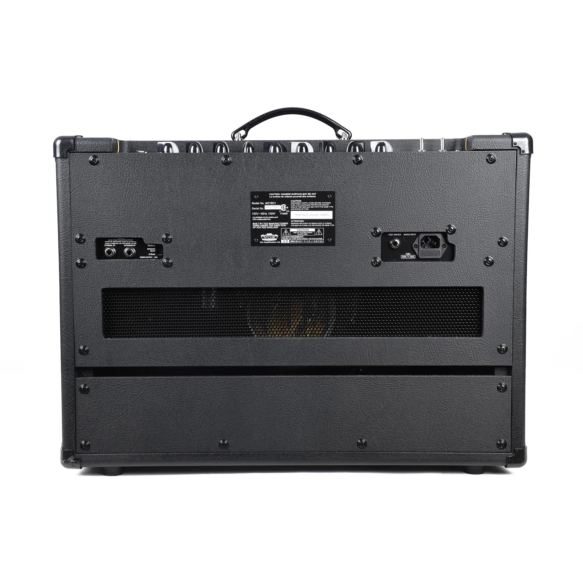 Vox Limited AC15C1 Tube Combo With Warehouse G12C 75W Speaker