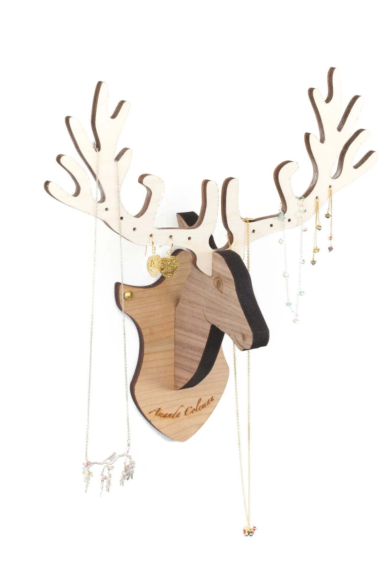 Wall Mounted Deer Jewellery Stand