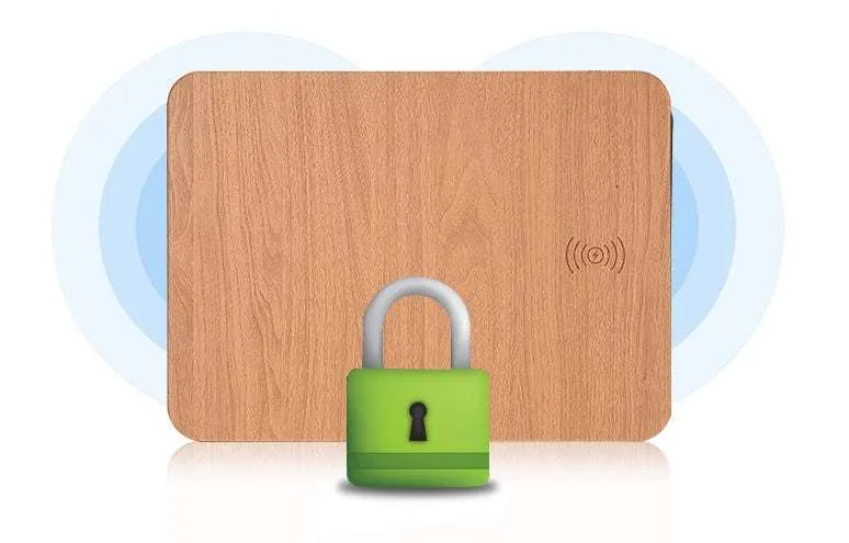 Wood Charger Plates| 5W Power |ABS PU Leather Power Charger US ST chip