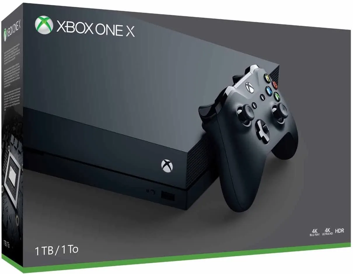 Xbox One X 1TB Console Black