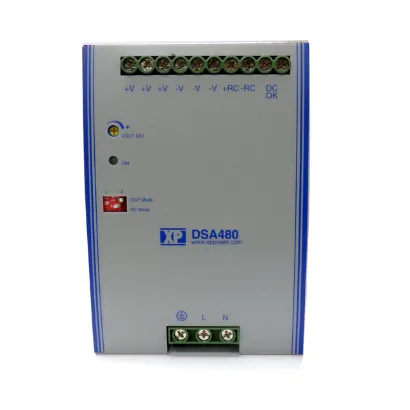 XP Power DSA480PS48 480 Watt Slim DIN Rail Power Supply