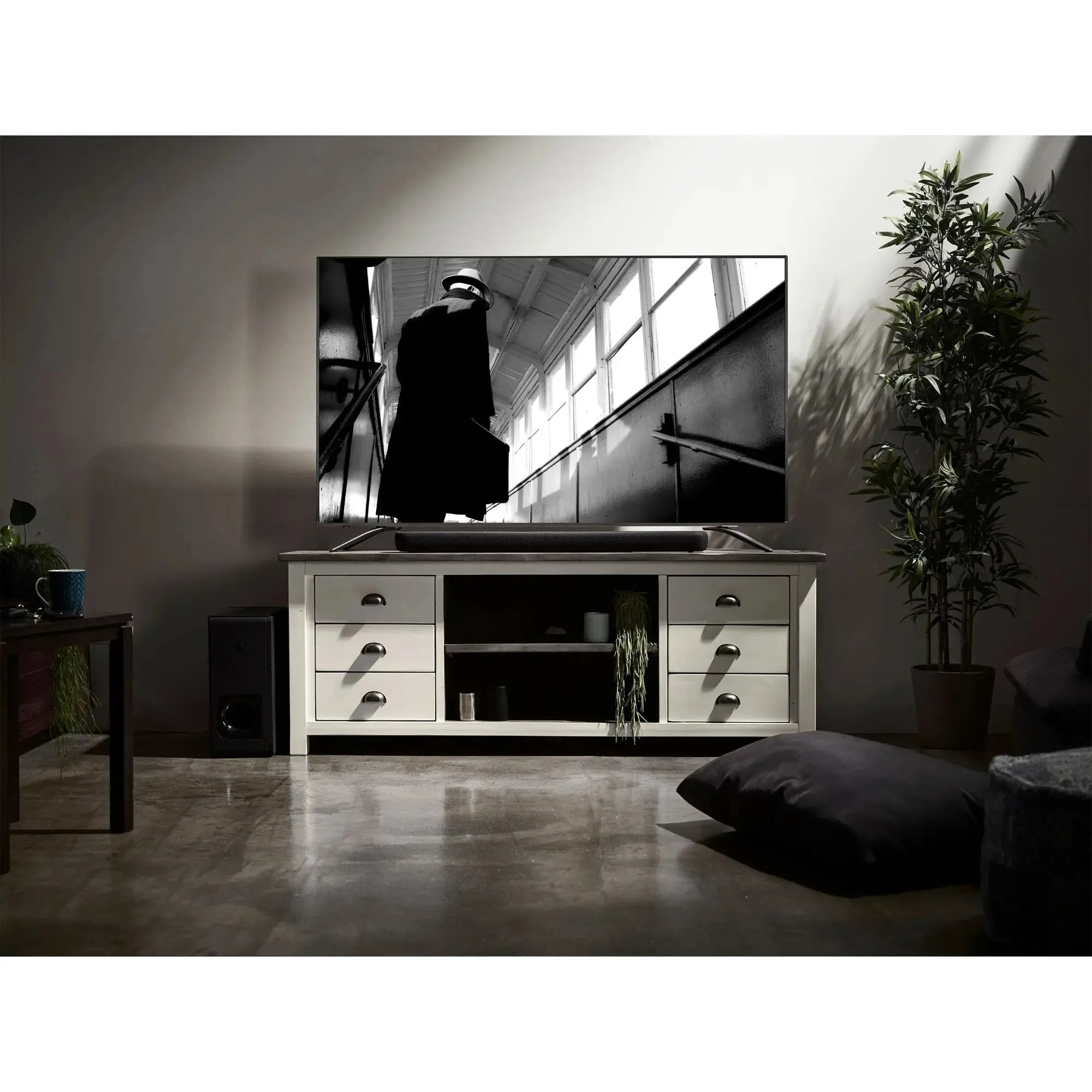 Yamaha YAS-209 Sound Bar Bluetooth with Wireless Subwoofer and Alexa Built-in