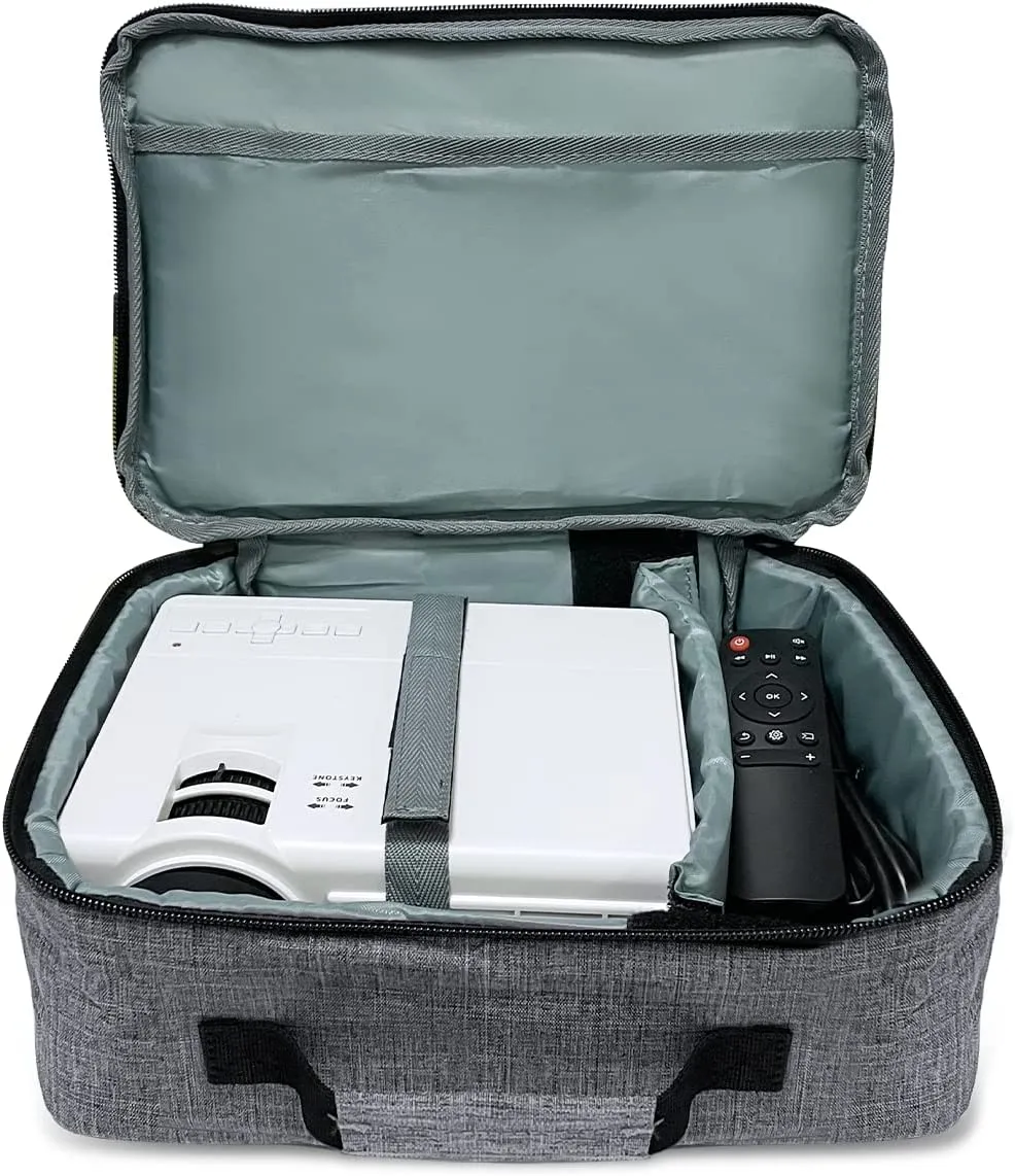 YOWHICK Projector Case, Projector Travel Carrying Bag Compatible with YOWHICK DP01, GDP1, DP03, More Movie Projector