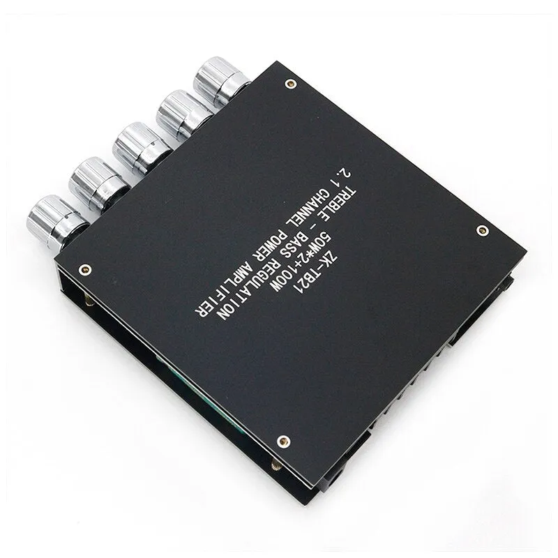 ZK-TB21 High Power 2.1 Channel Bluetooth Digital Amplifier Board 50WX2 100W