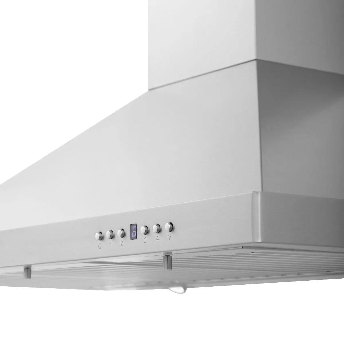 ZLINE 5-Piece Appliance Package - 48-Inch Rangetop, Refrigerator with Water Dispenser, 30-Inch Electric Double Wall Oven, 3-Rack Dishwasher, and Convertible Wall Mount Hood in Stainless Steel (5KPRW-RTRH48-AWDDWV)