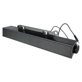 Zylux / Dell AX510PA (13-inch) Wired SoundBar Speaker with 3.5mm Plug - Black